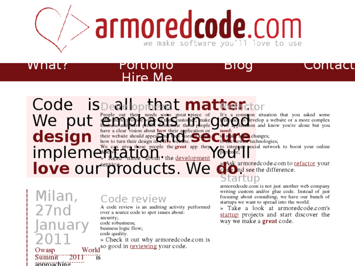 www.armoredcode.com