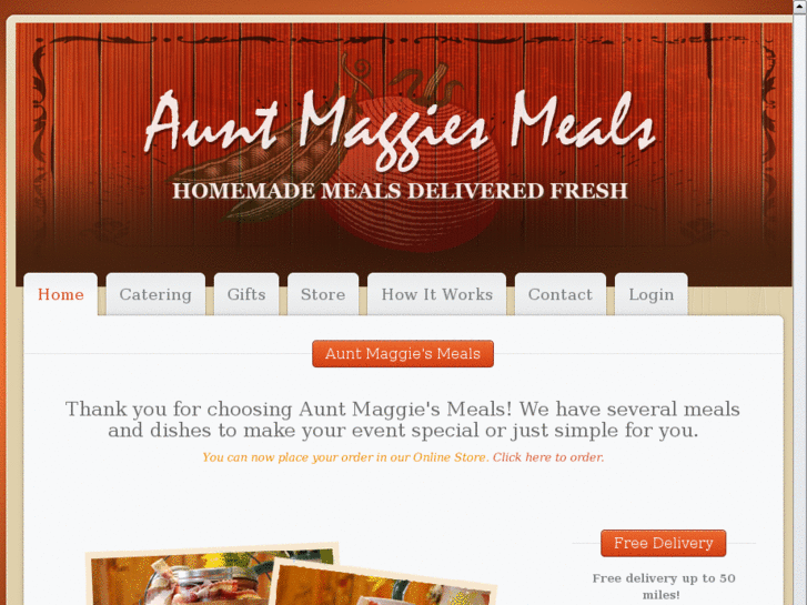 www.auntmaggiesmeals.com