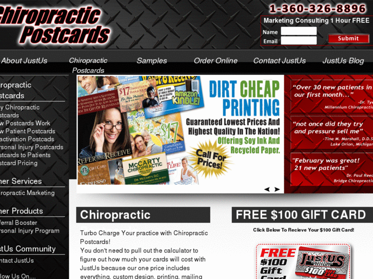 www.chiropracticpostcards.net