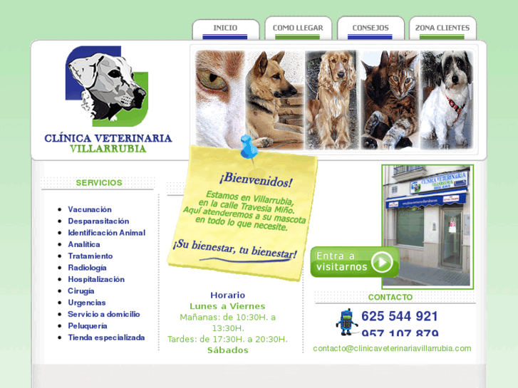 www.clinicaveterinariavillarrubia.net