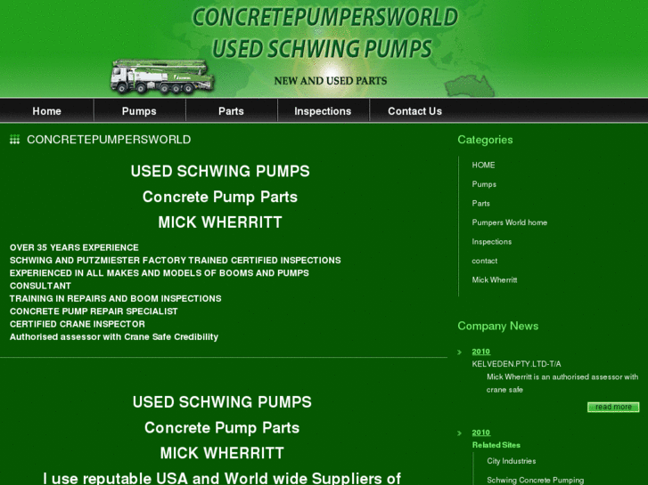 www.concretepumpersworld.com