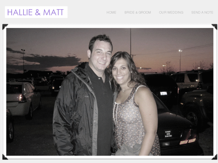 www.hallieandmatthew.com