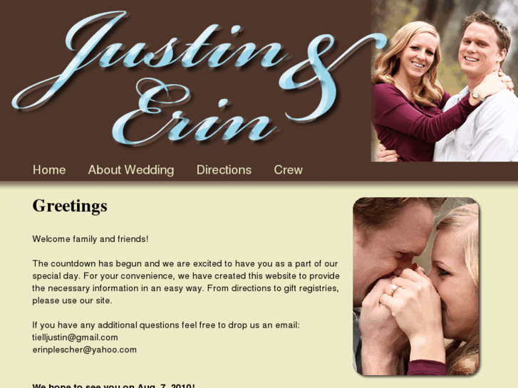 www.justin-erin.com