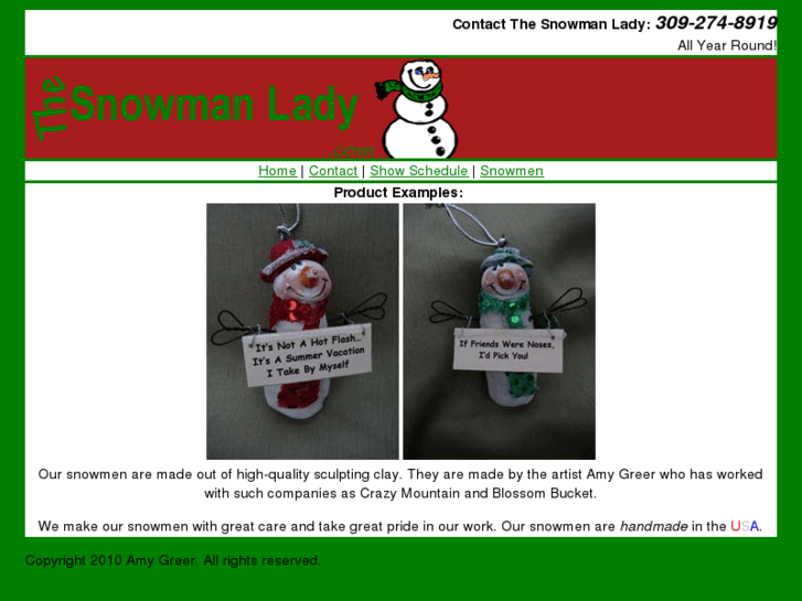 www.snowmanlady.com