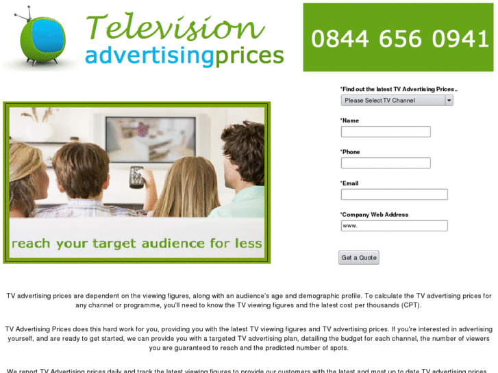 www.televisionadvertisingprices.com