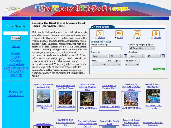 www.thetraveltickets.com