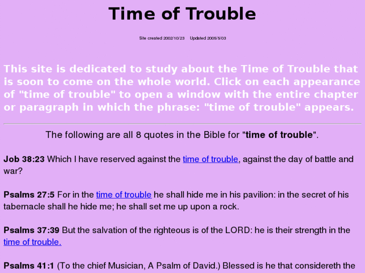 www.timeoftrouble.com