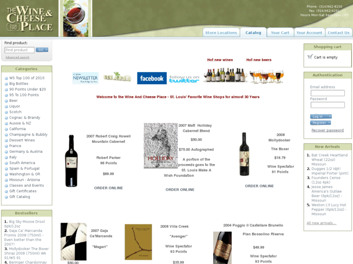 www.wineandcheeseplace.com