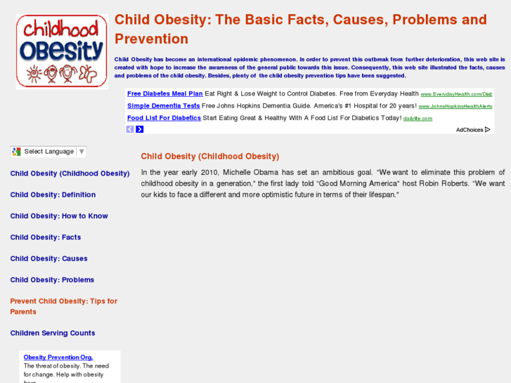 www.aboutchildobesity.com