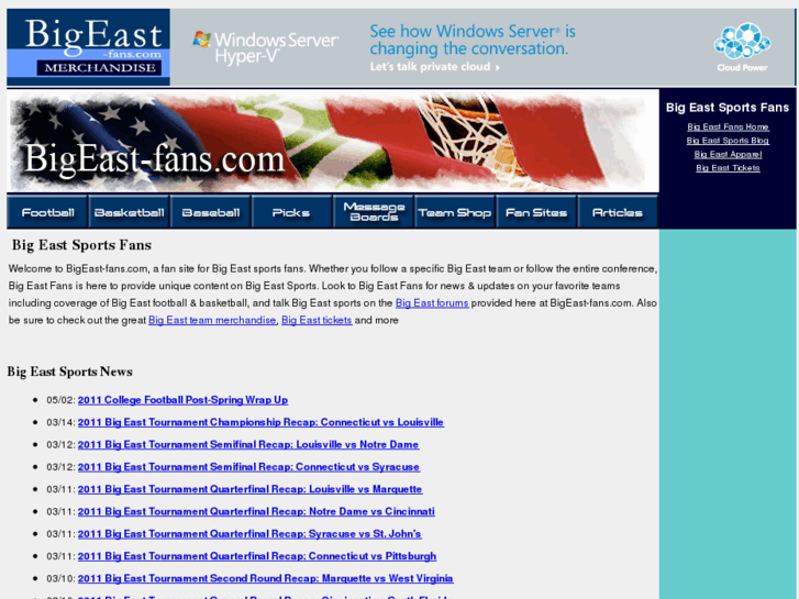 www.bigeast-fans.com