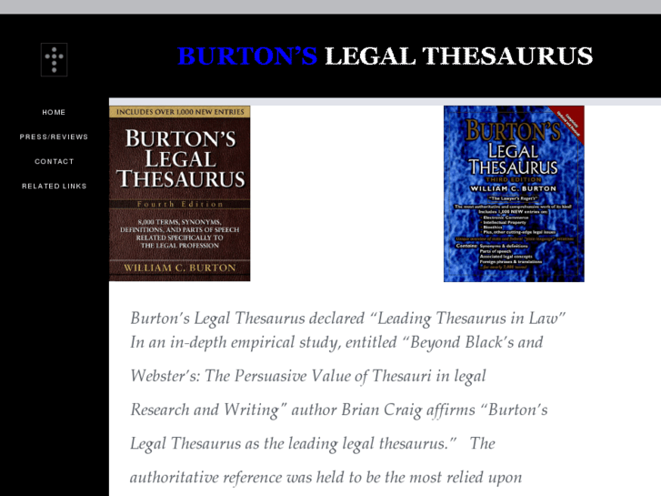 www.burtonslegalthesaurus.com