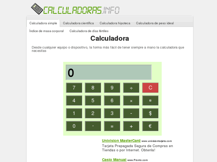 www.calculadoras.info