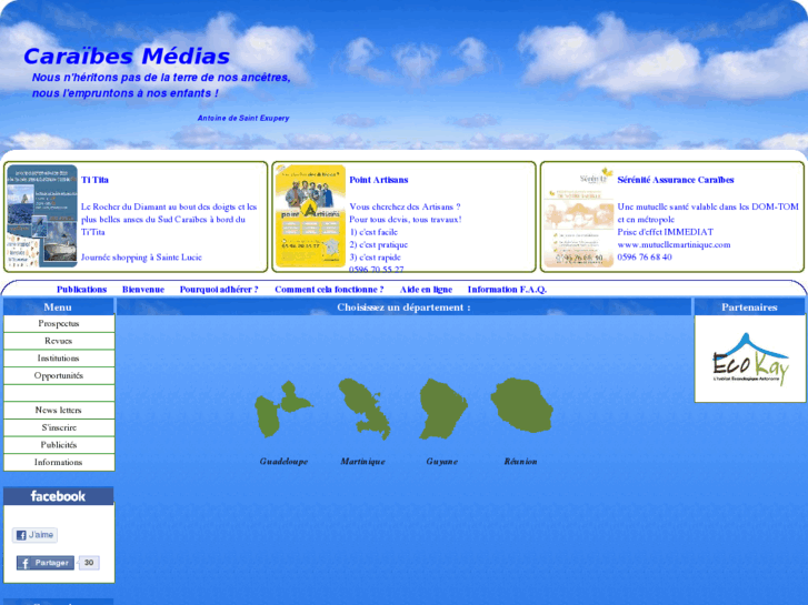 www.caraibesmedias.com