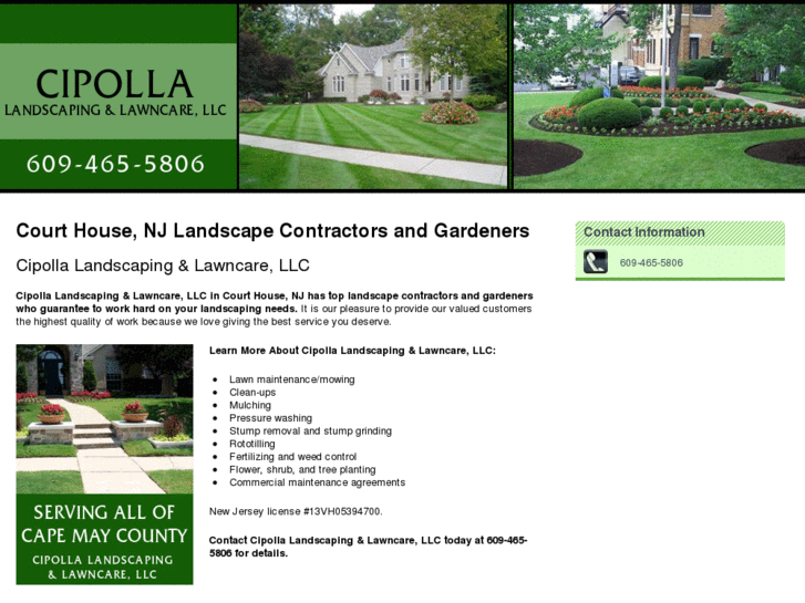 www.cipollalandscapingandlawncare.com