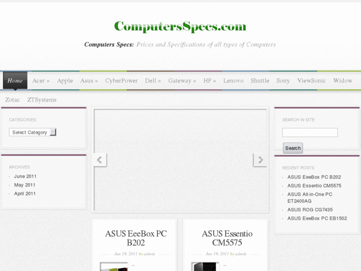 www.computersspecs.com