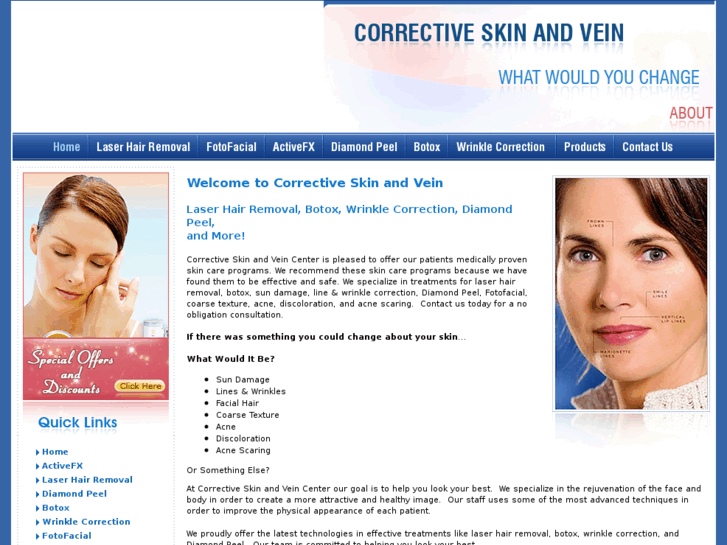 www.correctiveskinandvein.com