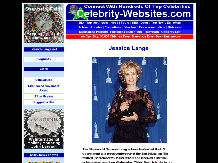 www.jessica-lange.net