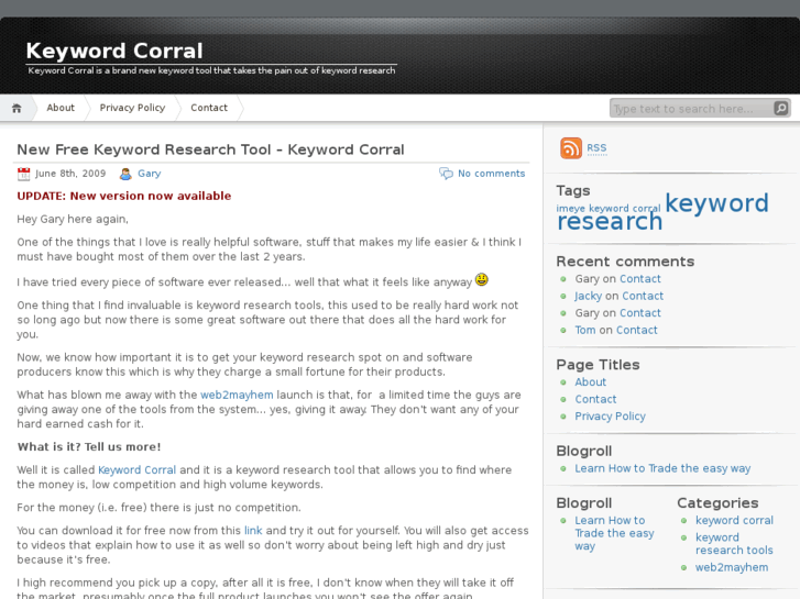 www.keywordcorral.org