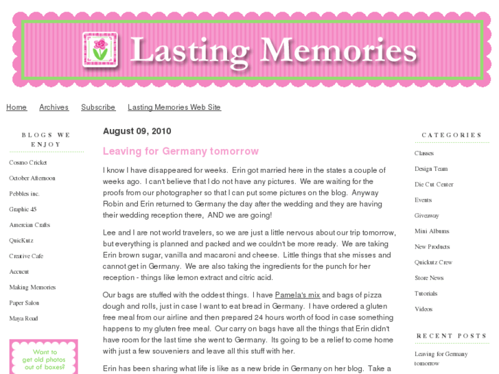 www.lasting-memories.com