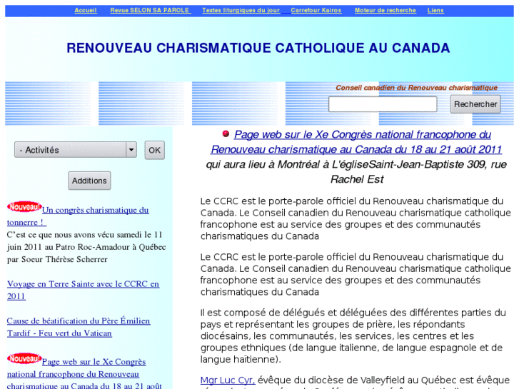 www.renouveaucharismatique.ca