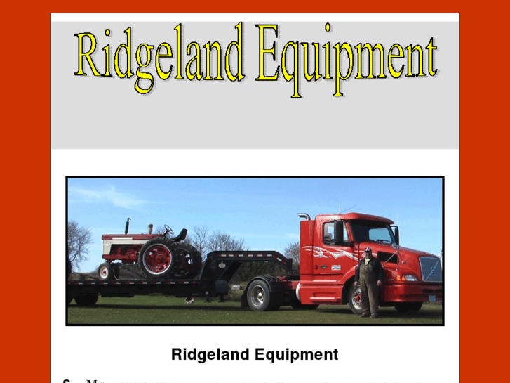 www.ridgelandequipment.com