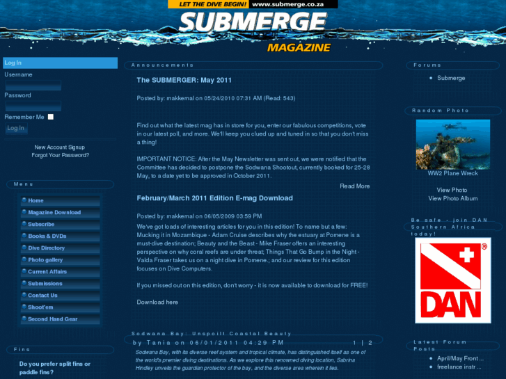 www.submerge.co.za