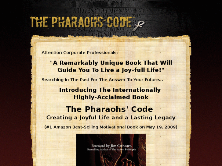 www.thepharaohscode.com