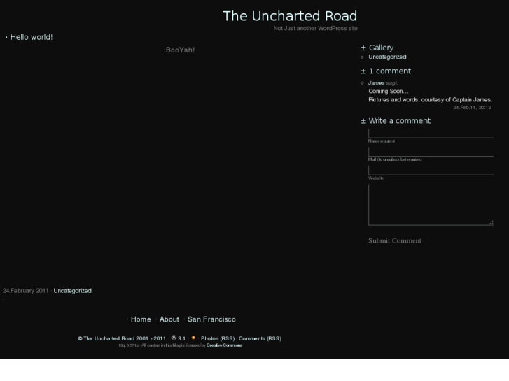 www.theunchartedroad.com