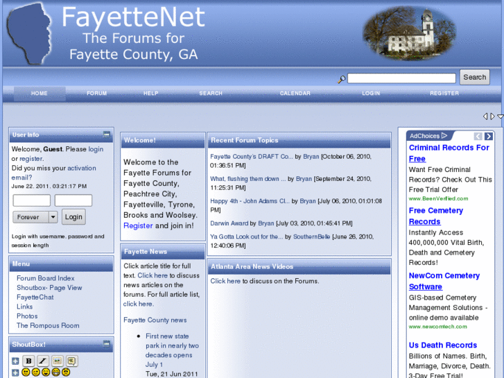 www.fayetteforums.net