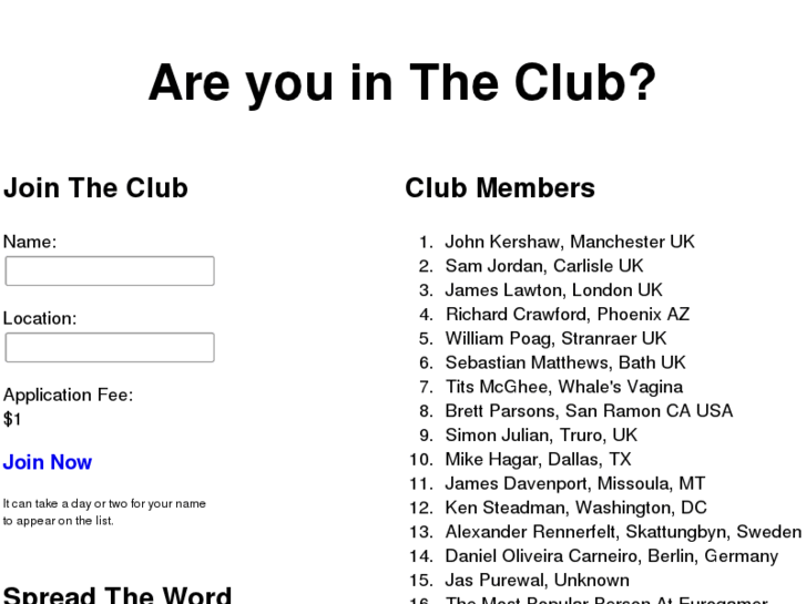 www.iamintheclub.com