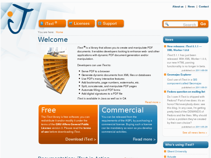 www.itextsoftware.info