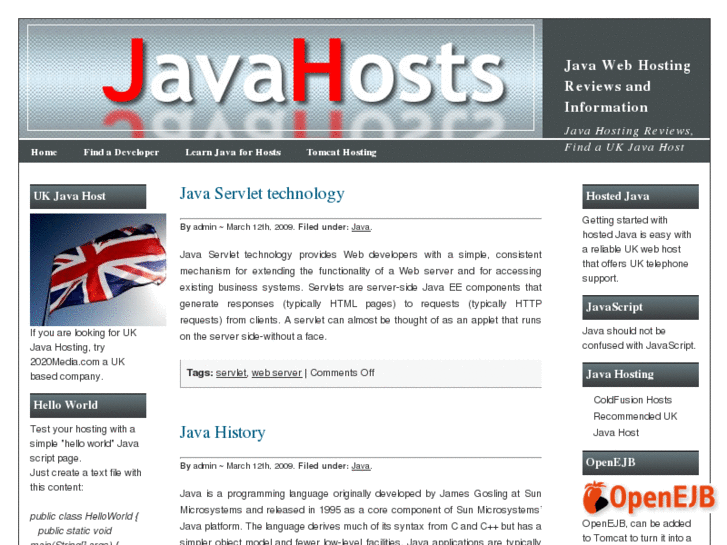 www.javahosts.co.uk