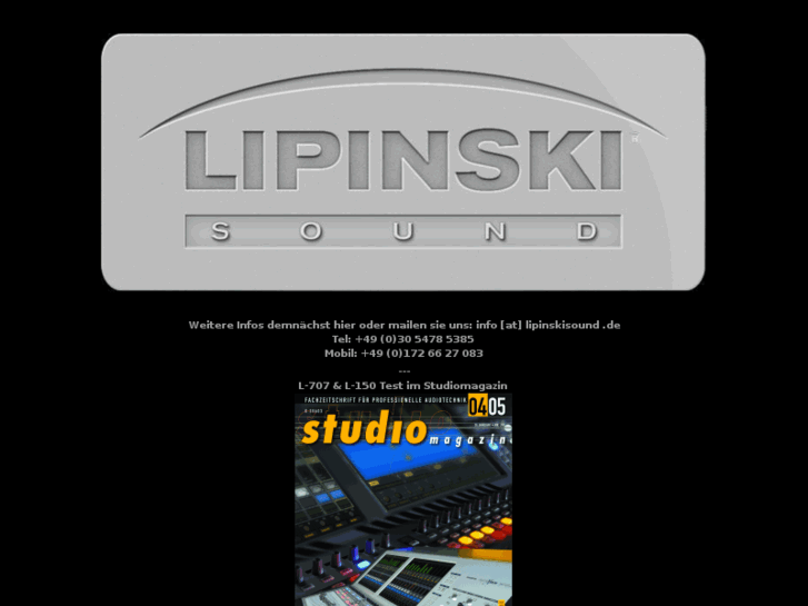 www.lipinskisound.de