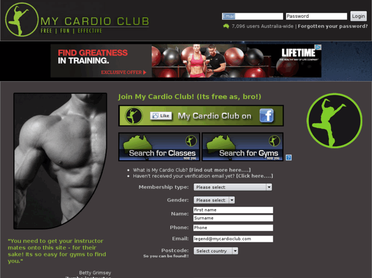 www.mycardioclub.com