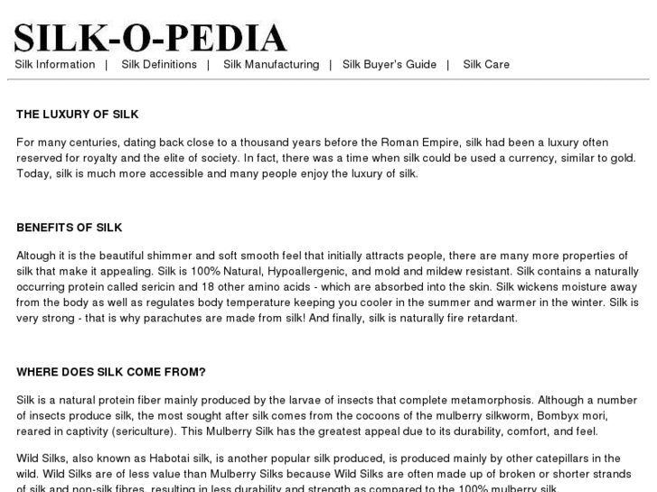 www.silkopedia.com