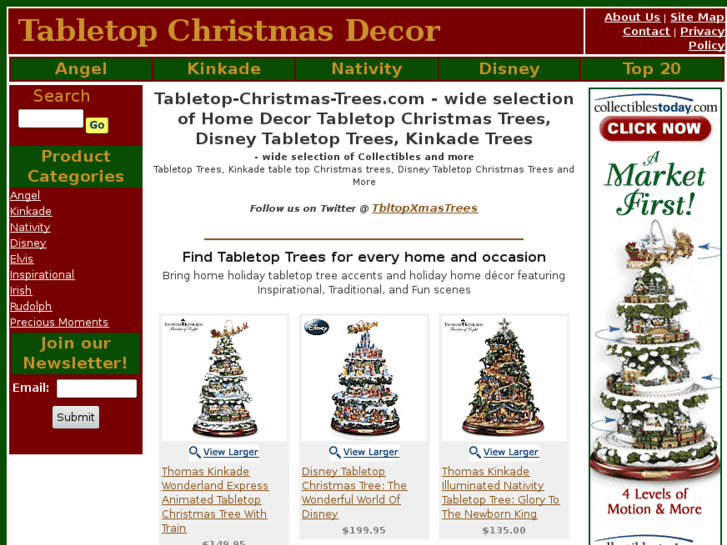 www.tabletop-christmas-trees.com