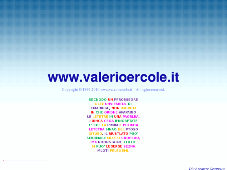 www.valerioercole.it