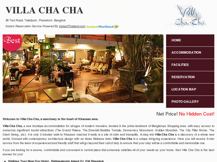 www.villachachahotelkhaosan.com