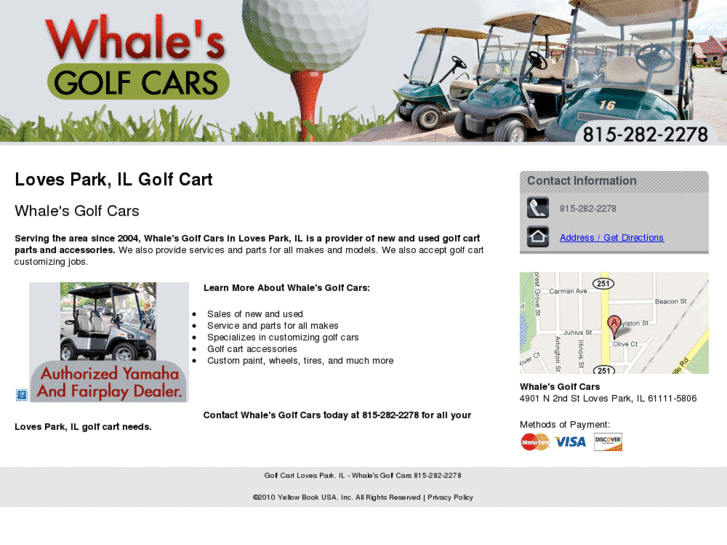 www.whalesgolfcars-il.com