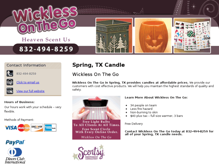 www.wicklessonthegocandles.com