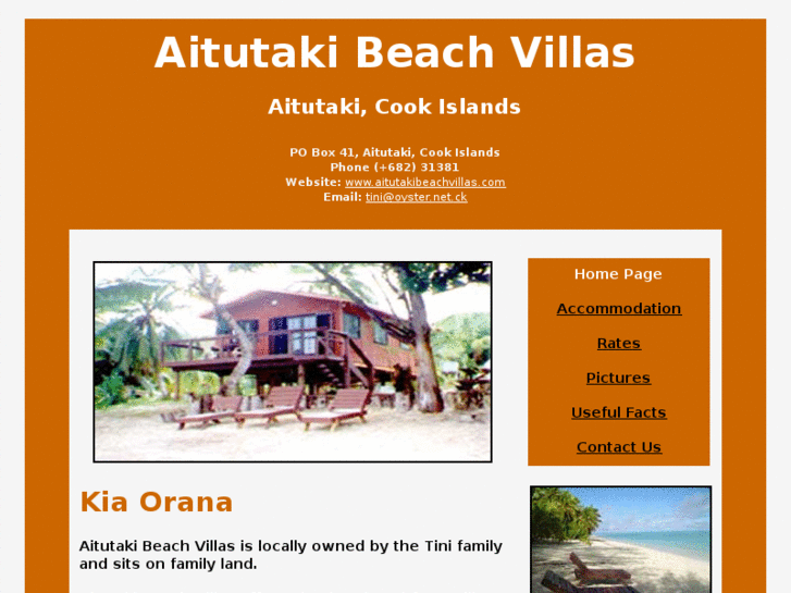 www.aitutakibeachvillas.com