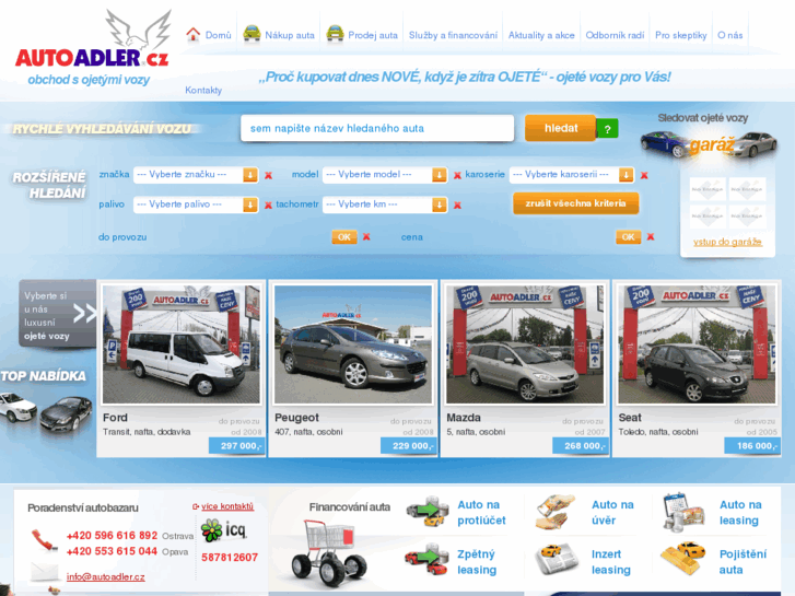 www.autoadler.cz