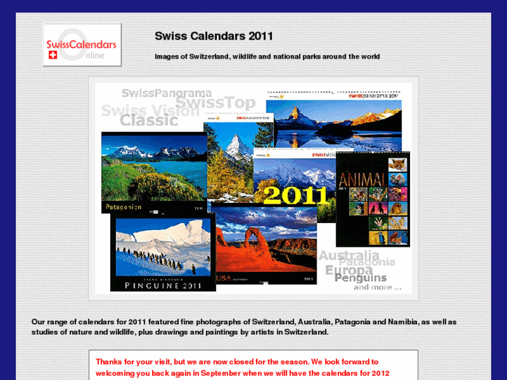 www.calendars.ch