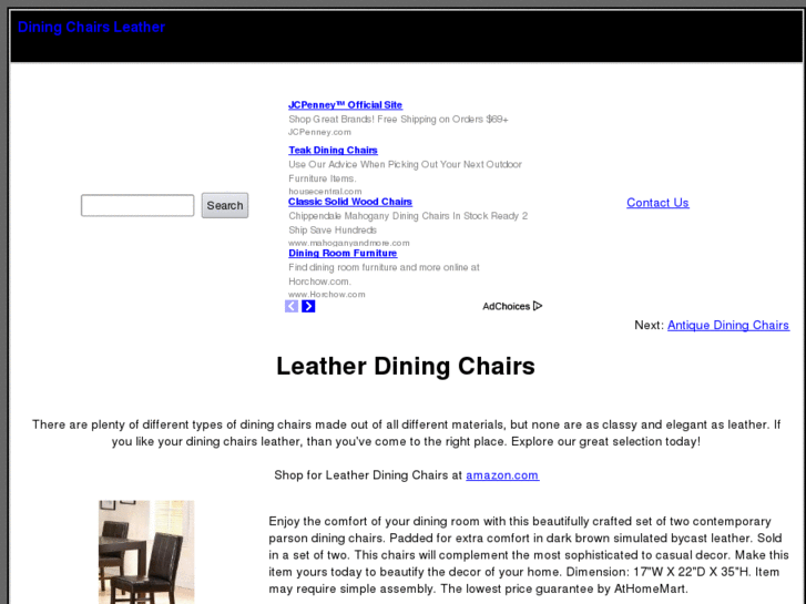 www.diningchairsleather.com