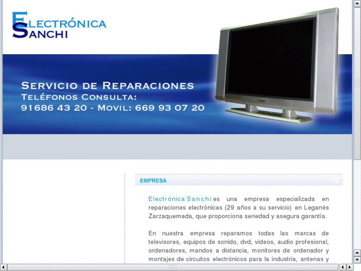 www.electronicasanchi.com