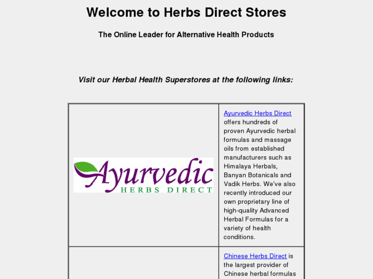 www.herbs-direct-stores.com