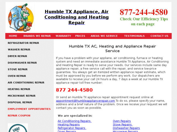 www.humbleappliancerepair.com