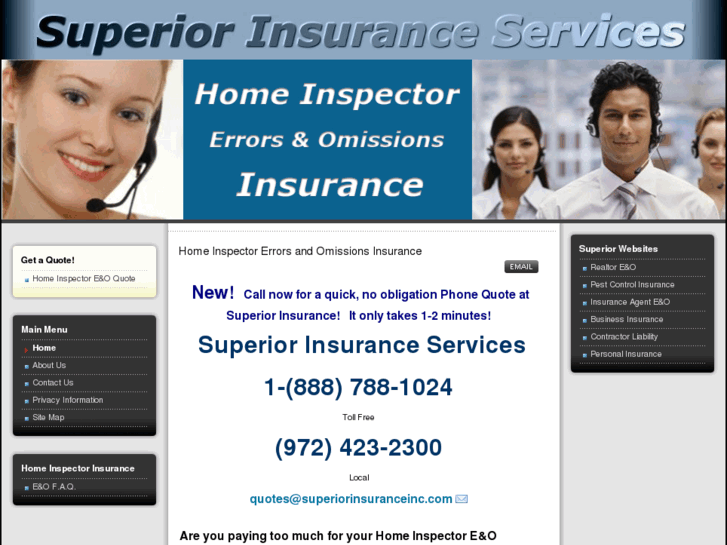 www.insuranceforhomeinspectors.com