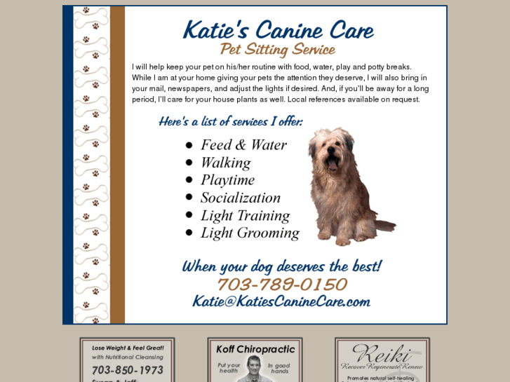 www.katiescaninecare.com