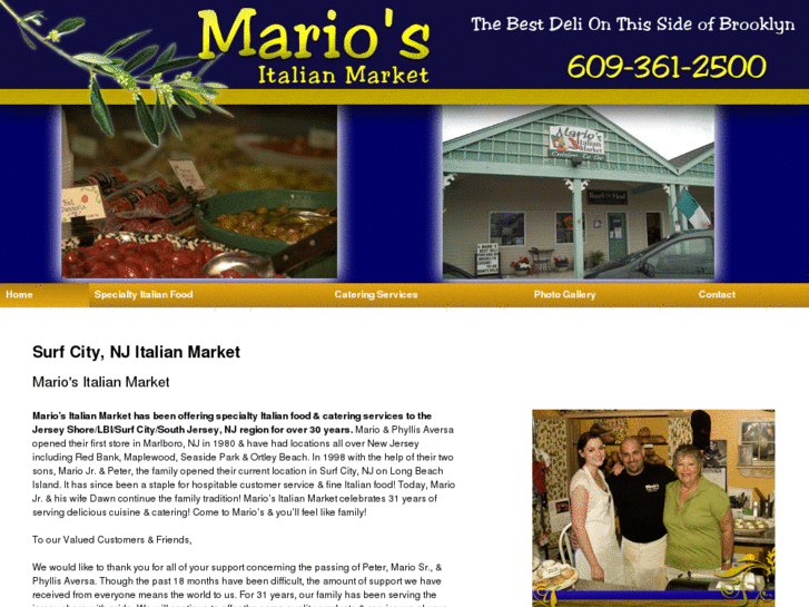 www.mariositalianmarket.net